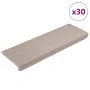 Alfombrilla escalera 30 uds 65x21x4 cm taupe by , Stair mats - Ref: Foro24-3365771, Price: 149,24 €, Discount: %