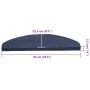 Alfombrilla autoadhesiva escalera 30 uds azul 65x22,5x3,5 cm by , Stair mats - Ref: Foro24-3365918, Price: 65,45 €, Discount: %
