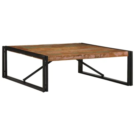 Mesa de centro multicolor 100x100x35 cm madera maciza reciclada de , Mesas de centro - Ref: Foro24-4016668, Precio: 145,04 €,...