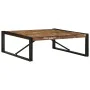 Mesa de centro multicolor 100x100x35 cm madera maciza reciclada de , Mesas de centro - Ref: Foro24-4016668, Precio: 145,04 €,...
