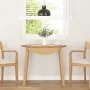 Mesa de comedor natural madera maciza roble caucho von , Küchen- und Esstische - Ref: Foro24-4102530, Preis: 184,38 €, Rabatt: %