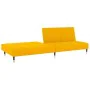 Sofá cama de 2 plazas terciopelo amarillo by , Sofas - Ref: Foro24-375881, Price: 249,14 €, Discount: %