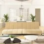 Sofá cama de 2 plazas terciopelo color crema by , Sofas - Ref: Foro24-375883, Price: 251,09 €, Discount: %