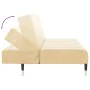 Sofá cama de 2 plazas terciopelo color crema by , Sofas - Ref: Foro24-375883, Price: 251,09 €, Discount: %