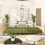 Sofá cama de 2 plazas terciopelo verde claro by , Sofas - Ref: Foro24-375766, Price: 243,90 €, Discount: %