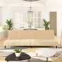 Sofá cama de 2 plazas terciopelo color crema von , Sofas - Ref: Foro24-375772, Preis: 244,37 €, Rabatt: %