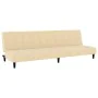 Sofá cama de 2 plazas terciopelo color crema von , Sofas - Ref: Foro24-375772, Preis: 244,37 €, Rabatt: %