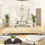 Sofá cama de 2 plazas terciopelo color crema von , Sofas - Ref: Foro24-375772, Preis: 244,37 €, Rabatt: %