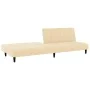 Sofá cama de 2 plazas terciopelo color crema von , Sofas - Ref: Foro24-375772, Preis: 244,37 €, Rabatt: %