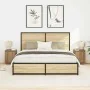 Mesitas de noche con luces LED 2 uds roble artisan 38x34x50 cm by , Nightstands - Ref: Foro24-861282, Price: 82,61 €, Discoun...