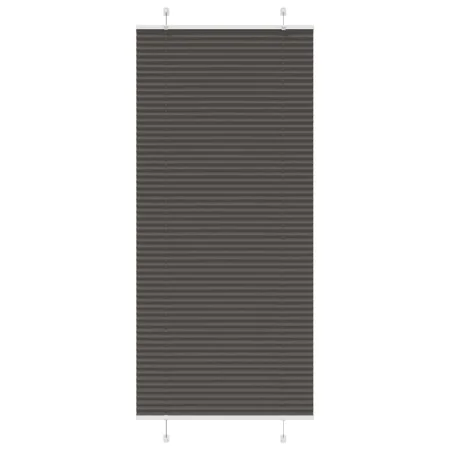 Estor Plisado negro 90x200 cm Tela Ancho 89,4 cm Poliéster de , Persianas y estores - Ref: Foro24-4015158, Precio: 24,90 €, D...