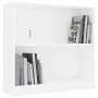 Estantería de madera contrachapada blanco 80x24x75 cm de , Librerías y estanterías - Ref: Foro24-800891, Precio: 47,75 €, Des...