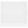 Estantería de madera contrachapada blanco 80x24x75 cm de , Librerías y estanterías - Ref: Foro24-800891, Precio: 47,75 €, Des...