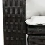 Silla mecedora de jardín con cojines ratán sintético negro by , Garden chairs - Ref: Foro24-4104193, Price: 115,83 €, Discoun...