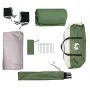 Tienda de campaña 4 personas impermeable verde de , Tiendas de campaña - Ref: Foro24-4009558, Precio: 88,86 €, Descuento: %