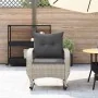 Silla mecedora de jardín con cojines ratán sintético gris claro von , Gartenstühle - Ref: Foro24-4104198, Preis: 124,05 €, Ra...