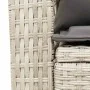 Silla mecedora de jardín con cojines ratán sintético gris claro von , Gartenstühle - Ref: Foro24-4104198, Preis: 124,05 €, Ra...