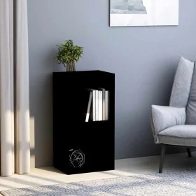 Estantería de 2 niveles madera contrachapada negro 40x30x76,5cm von , Bücherregale und Regale - Ref: Foro24-800928, Preis: 41...