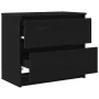 Mueble para TV madera contrachapada negro 60x35x54 cm von , TV-Möbel - Ref: Foro24-861779, Preis: 67,64 €, Rabatt: %