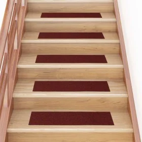 Alfombrillas escaleras autoadhesivas 30uds rojas 76x20 cm von , Treppenmatten - Ref: Foro24-3365725, Preis: 59,54 €, Rabatt: %