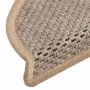 Alfombra autoadhesiva escalera sisal 30 uds beige claro von , Treppenmatten - Ref: Foro24-3365868, Preis: 151,15 €, Rabatt: %