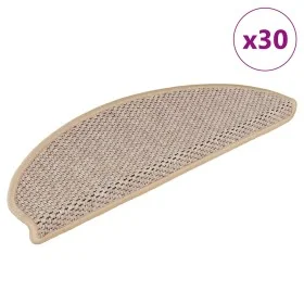 Alfombra autoadhesiva escalera sisal 30 uds beige claro von , Treppenmatten - Ref: Foro24-3365880, Preis: 202,15 €, Rabatt: %