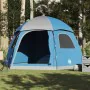 Tienda familiar Igloo para 6 personas impermeable azul by , tents - Ref: Foro24-4009570, Price: 198,57 €, Discount: %