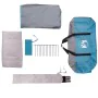 Tienda familiar Igloo para 6 personas impermeable azul by , tents - Ref: Foro24-4009570, Price: 198,57 €, Discount: %