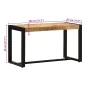 Banco 80x35x45 cm madera maciza de mango rugoso by , Benches for halls and storage - Ref: Foro24-4015979, Price: 114,42 €, Di...