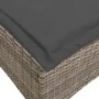 Taburetes de jardín con cojines 2 uds gris 55x55x36 cm de , Otomanas de exterior - Ref: Foro24-4108248, Precio: 127,49 €, Des...