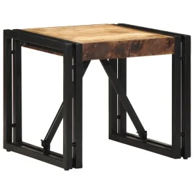 Mesa de centro 40x40x35 cm madera maciza de mango rugoso by , Coffee table - Ref: Foro24-4016682, Price: 58,91 €, Discount: %