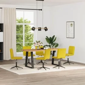 Sillas de comedor 6 unidades terciopelo amarillo von , Essstühle - Ref: Foro24-3315704, Preis: 330,60 €, Rabatt: %