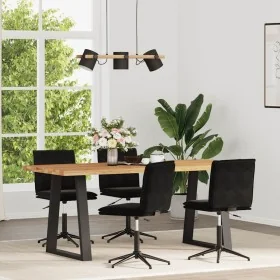 Sillas de comedor 4 unidades terciopelo negro von , Essstühle - Ref: Foro24-3315643, Preis: 223,63 €, Rabatt: %