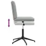 Sillas de comedor giratorias 6 uds terciopelo gris claro de , Sillas de comedor - Ref: Foro24-3315697, Precio: 333,42 €, Desc...