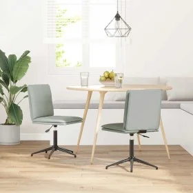 Sillas de comedor 2 unidades terciopelo gris claro von , Essstühle - Ref: Foro24-3315367, Preis: 114,67 €, Rabatt: %