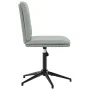 Sillas de comedor 2 unidades terciopelo gris claro de , Sillas de comedor - Ref: Foro24-3315367, Precio: 114,67 €, Descuento: %