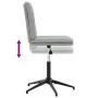 Sillas de comedor 2 unidades terciopelo gris claro de , Sillas de comedor - Ref: Foro24-3315367, Precio: 114,67 €, Descuento: %