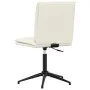 Sillas de comedor 6 unidades de terciopelo crema de , Sillas de comedor - Ref: Foro24-3315706, Precio: 332,94 €, Descuento: %