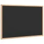 Pizarra con marco de madera maciza de pino negra 60x40 cm von , Notiz Bretter - Ref: Foro24-4017411, Preis: 17,76 €, Rabatt: %