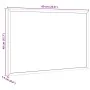 Pizarra con marco de madera maciza de pino negra 60x40 cm von , Notiz Bretter - Ref: Foro24-4017411, Preis: 17,76 €, Rabatt: %