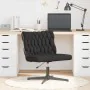 Silla de oficina giratoria de tela negra by , Chairs - Ref: Foro24-4105406, Price: 92,35 €, Discount: %