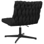 Silla de oficina giratoria de tela negra by , Chairs - Ref: Foro24-4105406, Price: 92,35 €, Discount: %