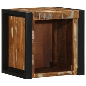 Mesilla de noche multicolor 40x35x40 cm madera maciza reciclada by , Nightstands - Ref: Foro24-4015958, Price: 65,87 €, Disco...