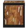 Mesilla de noche multicolor 40x35x40 cm madera maciza reciclada von , Nachttische - Ref: Foro24-4015958, Preis: 65,87 €, Raba...