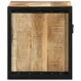 Mesitas de noche 2 uds 40x35x40 cm madera maciza rugosa mango by , Nightstands - Ref: Foro24-4015951, Price: 156,99 €, Discou...