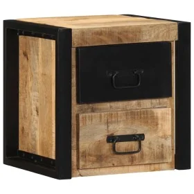 Mesita de noche madera maciza de mango 40x35x40 cm by , Nightstands - Ref: Foro24-4015953, Price: 88,71 €, Discount: %