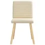 Sillas de comedor 6 unidades tela color crema by , dining chairs - Ref: Foro24-3315551, Price: 296,03 €, Discount: %