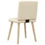 Sillas de comedor 6 unidades tela color crema by , dining chairs - Ref: Foro24-3315551, Price: 296,03 €, Discount: %