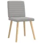 Sillas de comedor 6 uds tela gris nube de , Sillas de comedor - Ref: Foro24-3315553, Precio: 296,00 €, Descuento: %