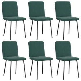 Sillas de comedor 6 unidades terciopelo verde oscuro von , Essstühle - Ref: Foro24-3315558, Preis: 243,20 €, Rabatt: %